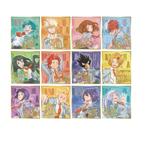 『僕のヒーローアカデミア』ビジュアル色紙コレクション Brushstroke3 BOX
